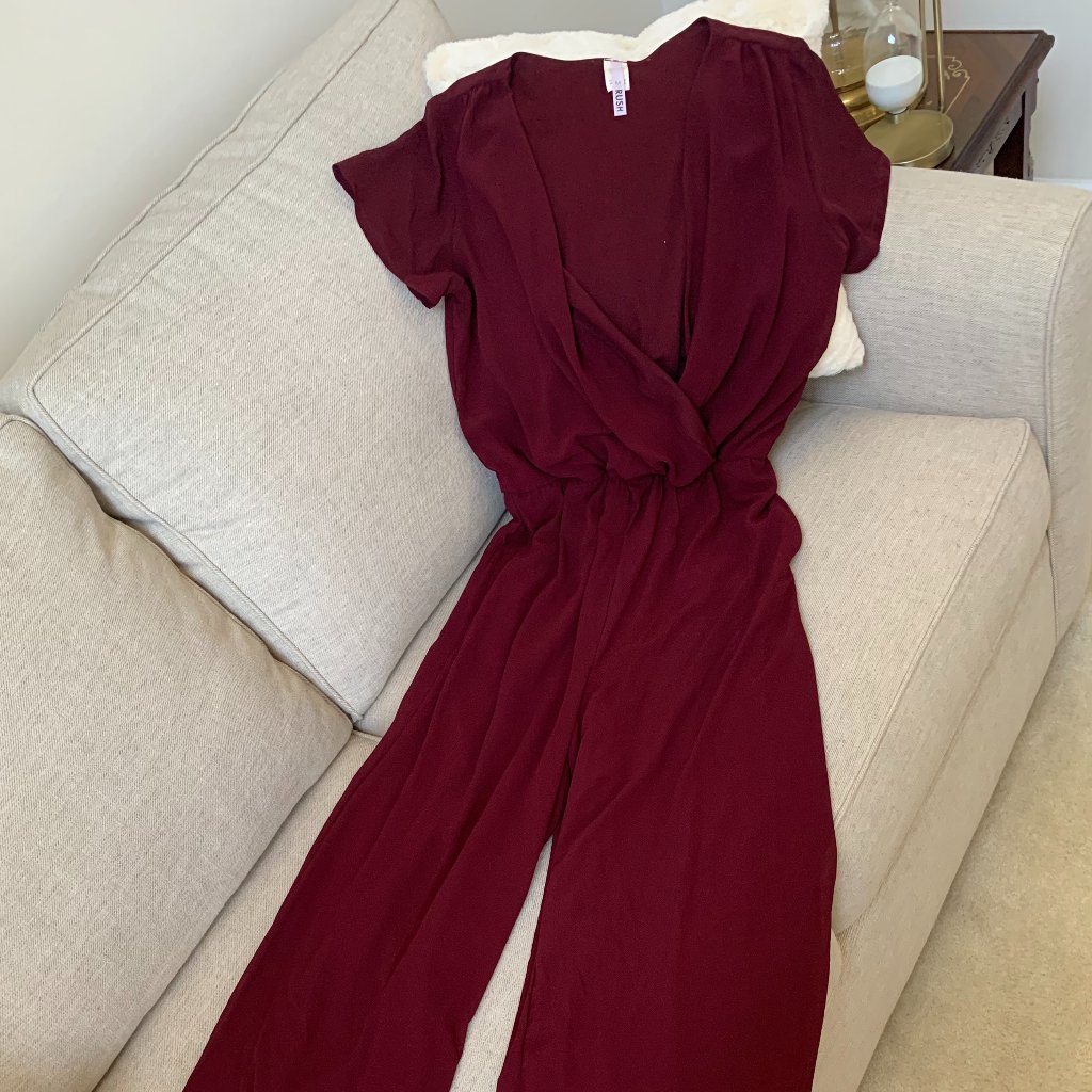 Rush Ruby Red Jumpsuit